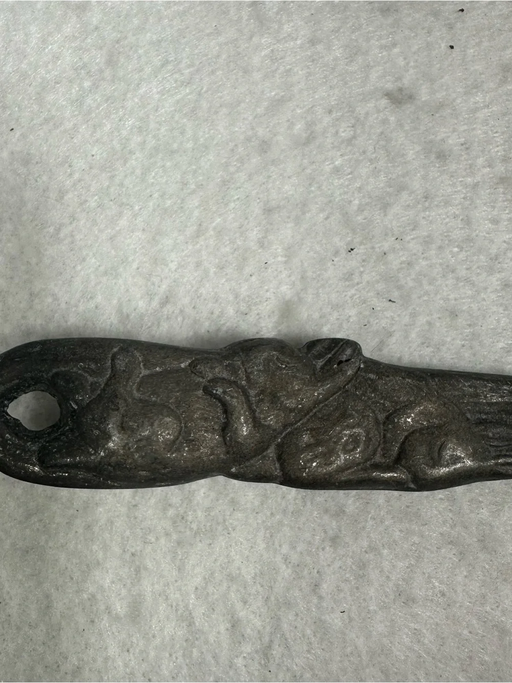 Vintage-Style Metal Serving Spoons in Dark Pewter Finish Arthur Court Collectibl